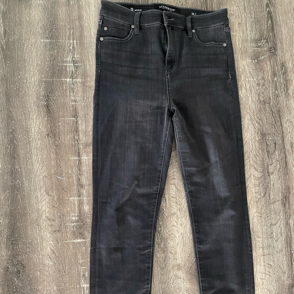 Liverpool High Rise Ankle Skinny Jeans